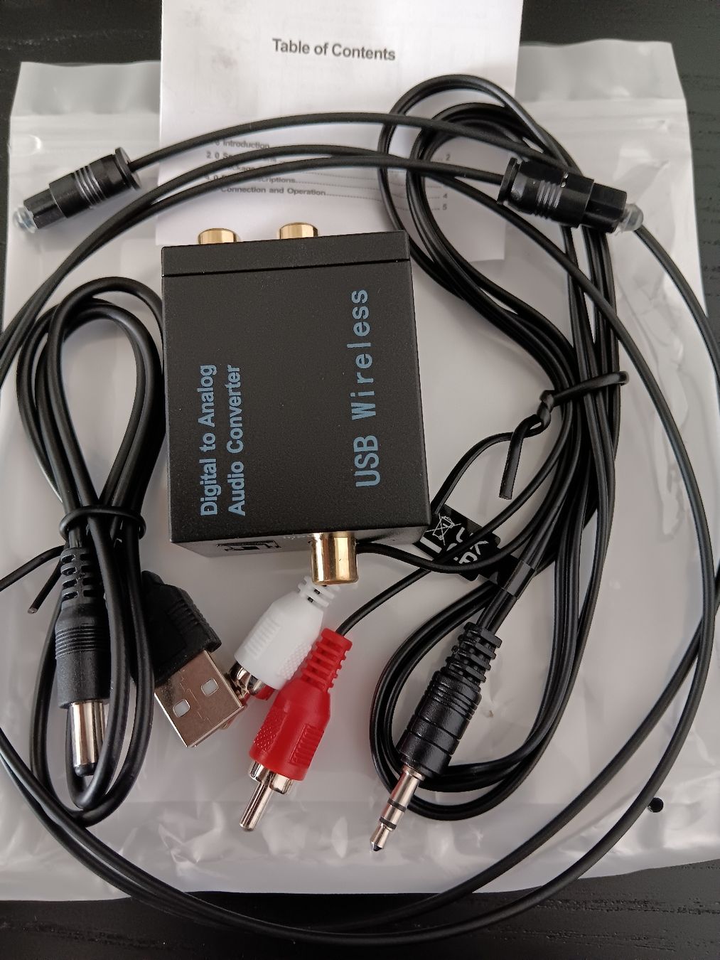 Konverter: Digital Audio Konverter Analog Adapter Cinch Klinke, USB – Neu und originalverpackt aus Ermatingen von rik4rdo 2