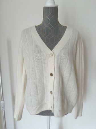 New OLTRE (Motivi) Damen  Cadigan Cream Farbe L