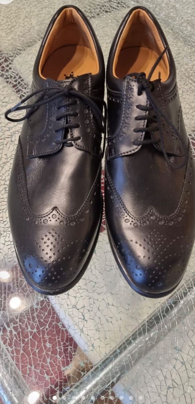 Scarpe da uomo: Risch Schuh Derby Eugenio in Nero Gr.6 / Gr. 40 – Usato da Chur venduto da spicebone 9