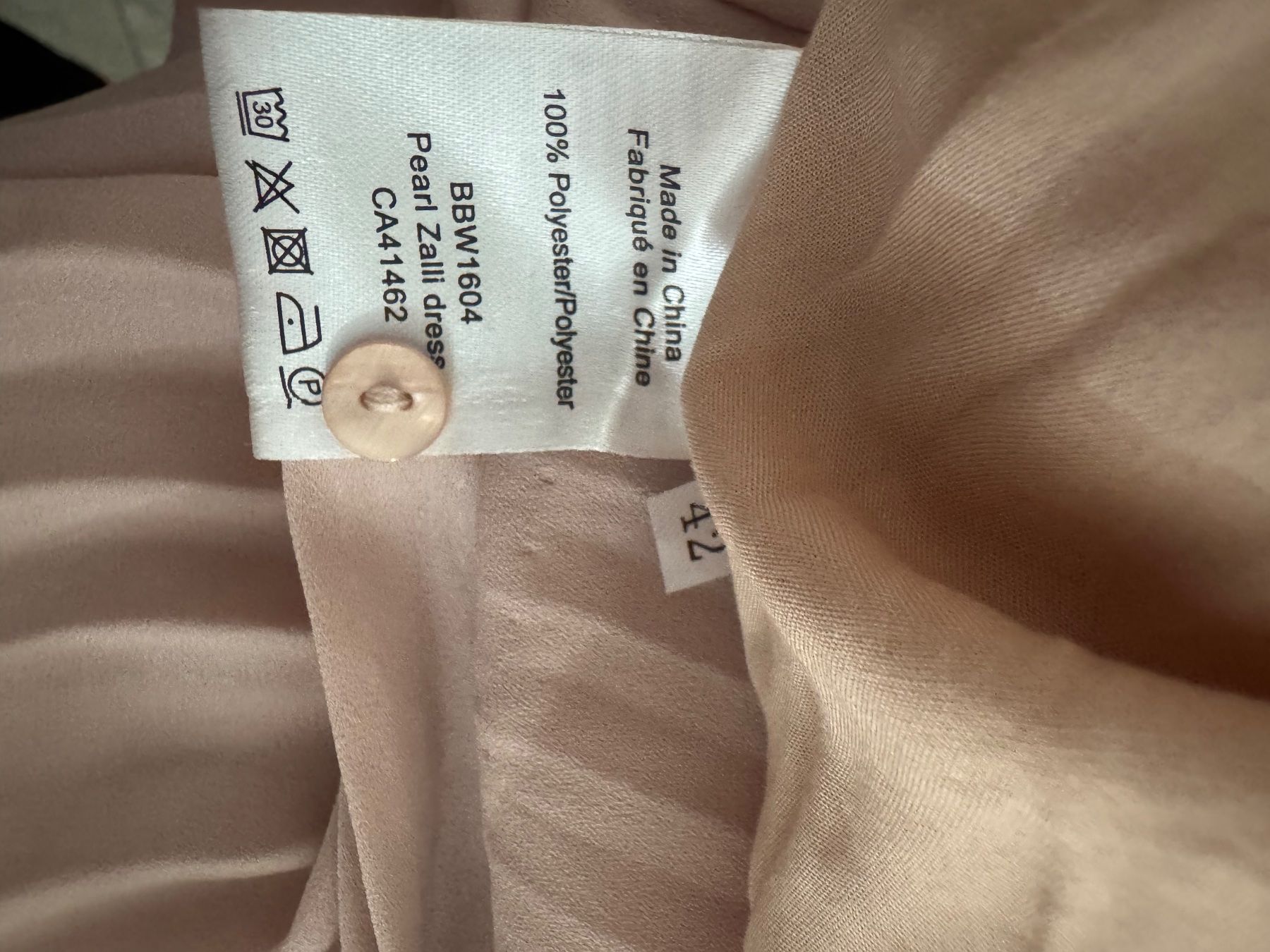 Vestiti: Brauns Bazar Kleid, Gr.42, light rose, neu – Nuovo (secondo la descrizione) da Baden venduto da Sakilili 7