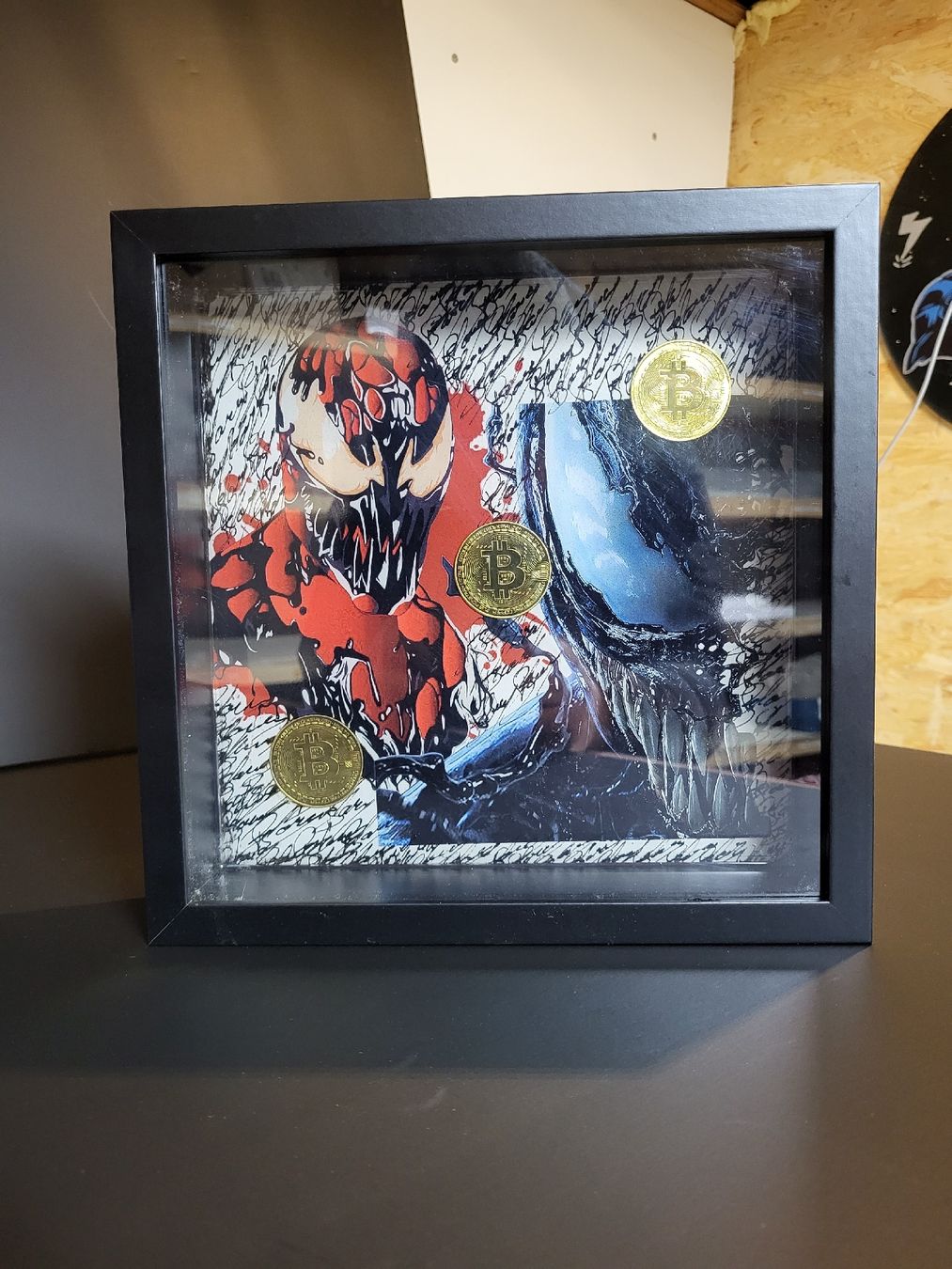 Alle Münzen: Carnage & Venom - Tableau Déco Crypto-monnaie Bitcoin – Neu und originalverpackt aus Cheseaux-Lausanne von ped_ccj9 2