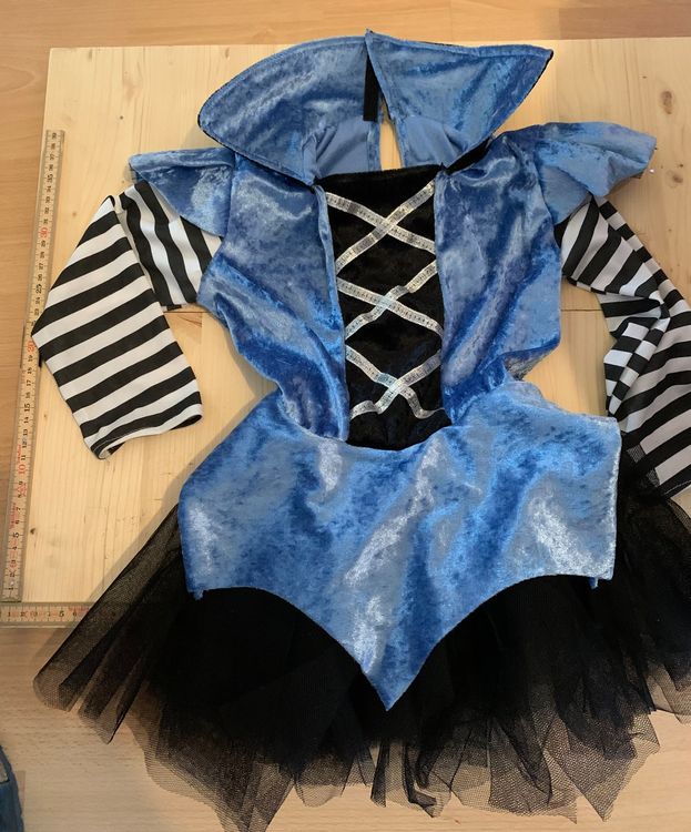 My Illusions Viktorianisches Mädchenkostüm – Graues Kleid Mit Hut, Armes Dienstmädchen-Outfit Für Kinder (Gr. S-L)
