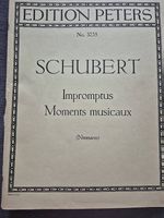 Klaviernoten- Schubert