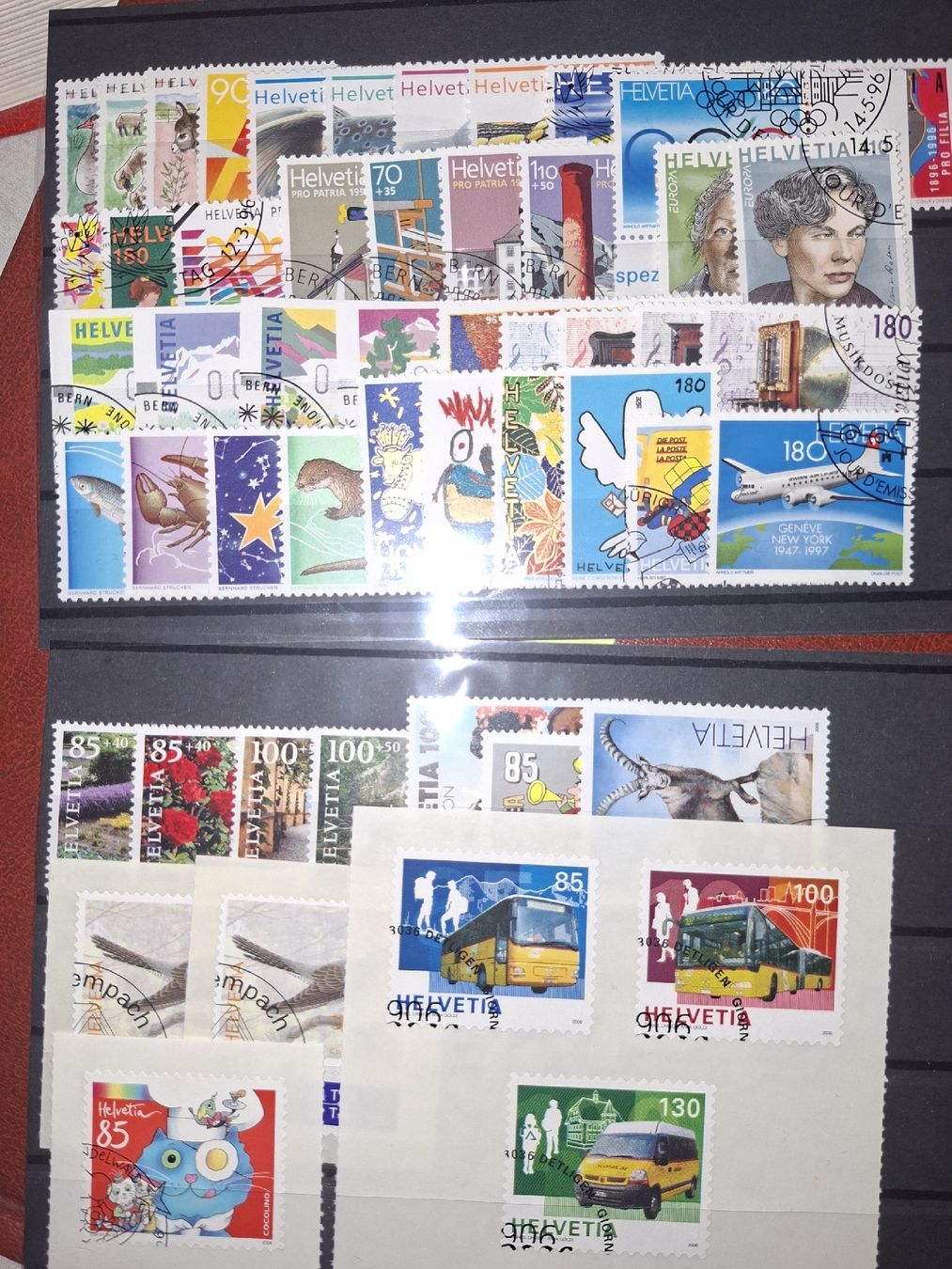 Tutti i francobolli: Diverse Werbemarken ET Stempel Lot – Usato da Balgach venduto da SIMEON27 7