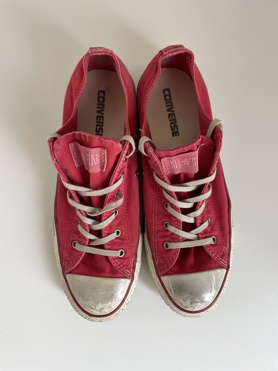 Converse Scarpe da donna: Converse All Stars, Gr. 40, rot – Usato da Zürich venduto da apotheke0812 1
