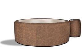 Premium Whirlpool Softub Sportster mocca/pearl