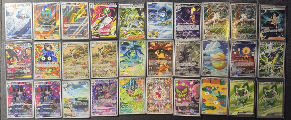 Pokémon Sammelbilder & Trading cards: Lot Pokémon Bloc Méga-Évolution FR/JP - SAR/AR/IR/ex – Gebraucht aus Fétigny von nit_p86f 2