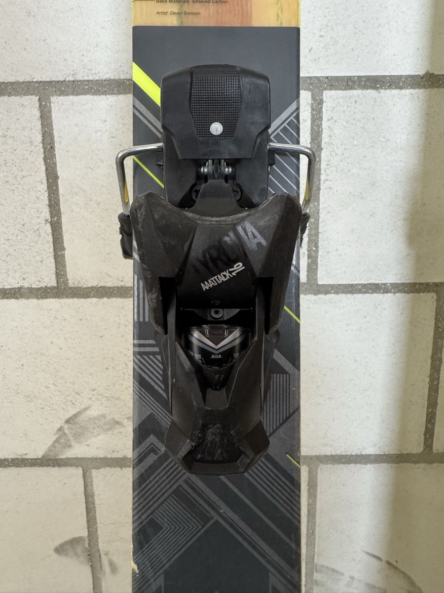 Sci: Skis 4FRNT FOR Front  Devastator 184cm, fixations AAATACK – Usato da Sonvilier venduto da Swiss2615 4