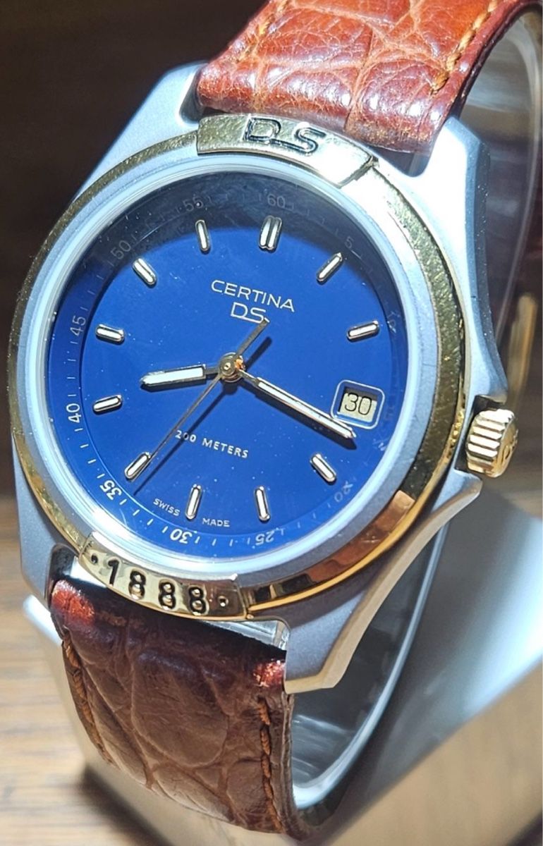 Certina Orologi: Certina DS Trionyx Blaue Zifferblatt – Usato da Untersiggenthal venduto da TimeandShine