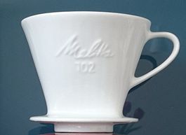 Melitta Kaffeefilter 102 aus Porzellan