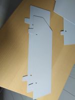 2 LISTA Rollladenschrank Regaltrenner 9.5cm Höhe