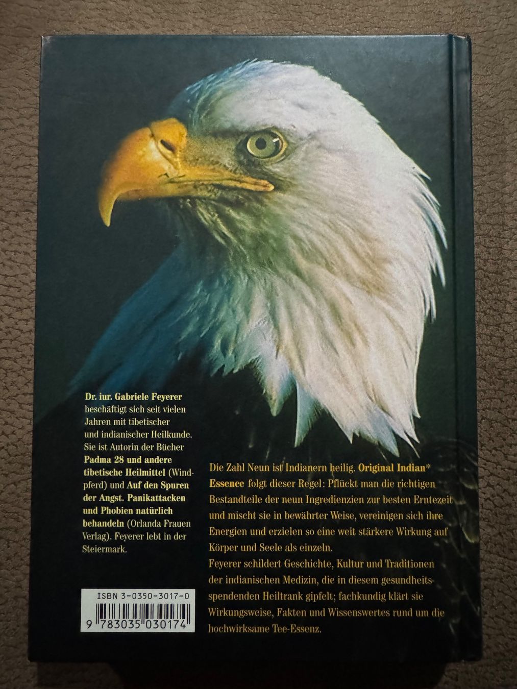 Bücher: Gabriele Feyerer - Original Indian Essence – Gebraucht aus Dietikon von MuNathy 1