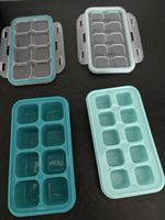 Eiswürfelformen Set 2 Stück mit Deckel gebraucht