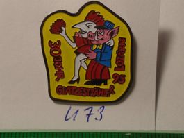1 Fasnachts Pin 30 Johr  Glatzesträhler Lozärn 95 (U73)