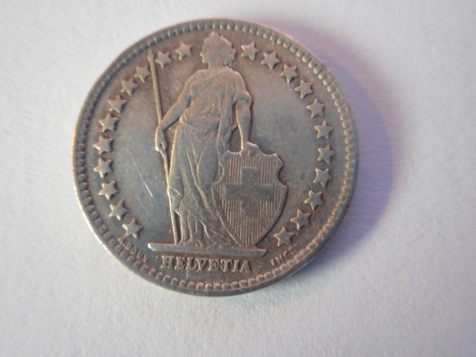 Alle Münzen: 50 Rp. 1932 silber – Gebraucht aus Kriegstetten von pizlad2010 1