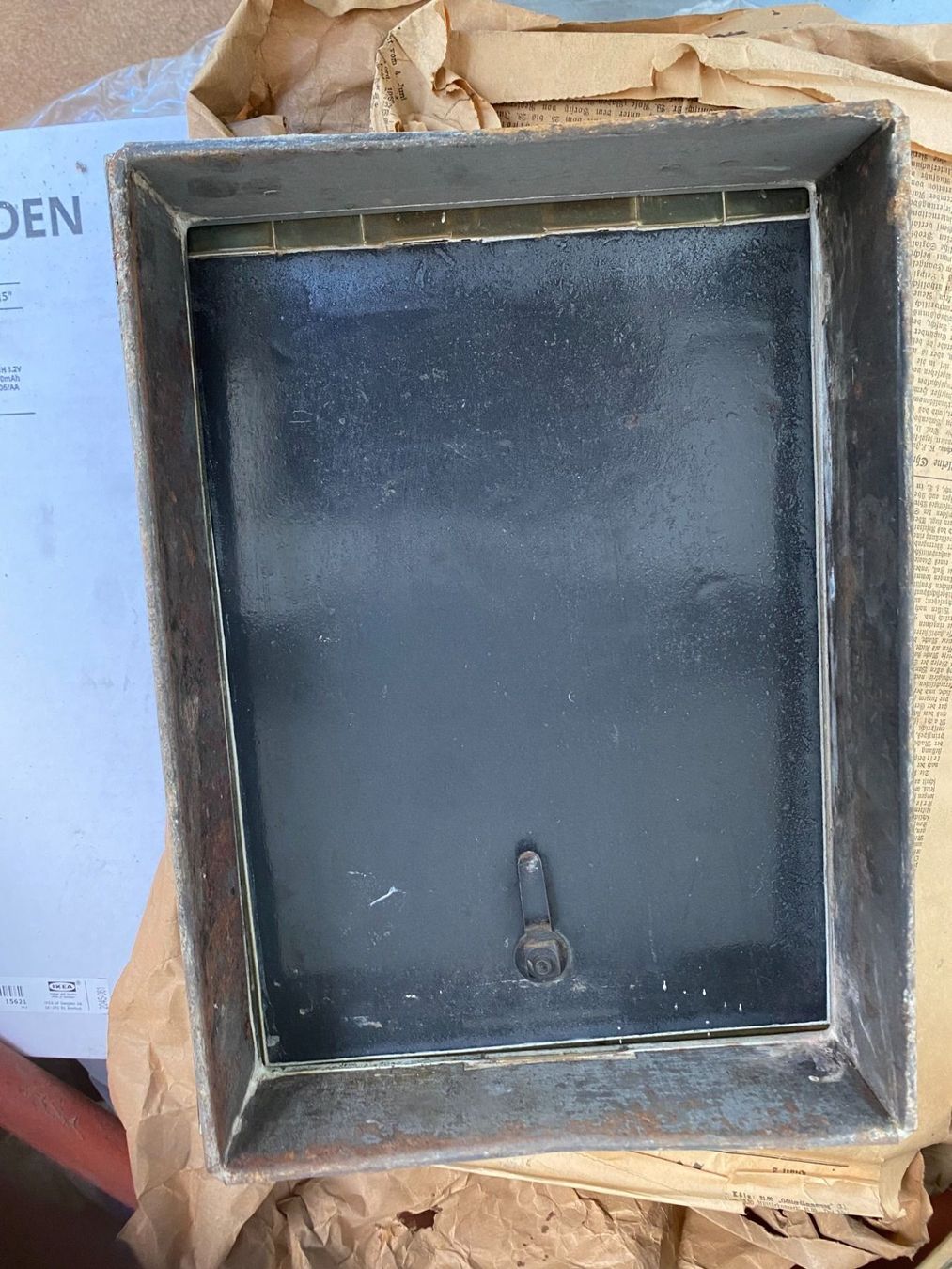 Porte: Ofentüre Messing antik – Usato da Thalwil venduto da peonia88 1