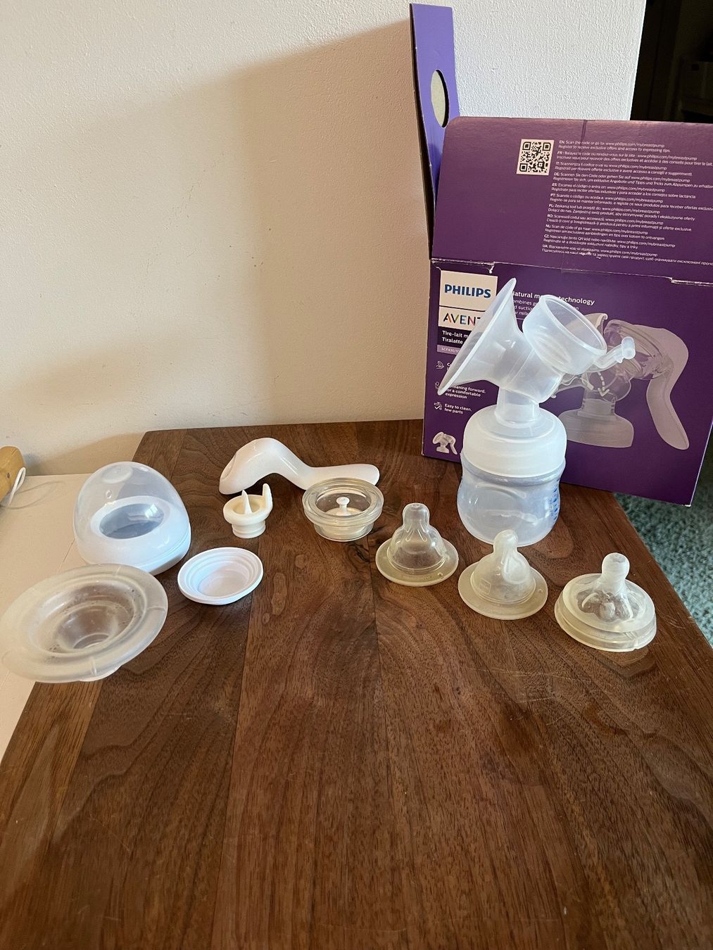 Philips Accessori per l’allattamento: PHILIPS AVENT Natural manuelle Milchpumpe – Usato da Zürich venduto da StellaKar 2