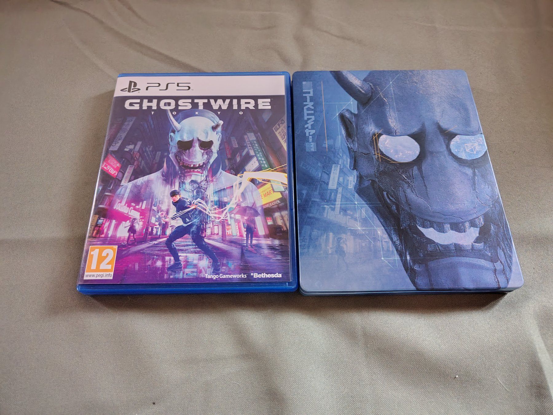 Sony Giochi: Jeu PS5 Ghostwire: Tokyo + Steelbook – Usato da Saxon venduto da dan_drn5