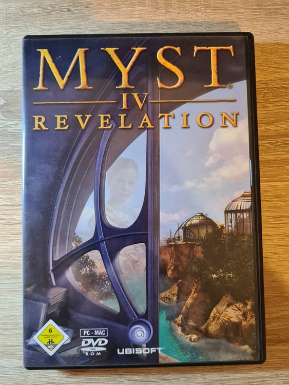 MYST IV: REVELATION Big Box (Windows/Mac, 2004) Sealed Fast Shipping EUR 15,49 - ES