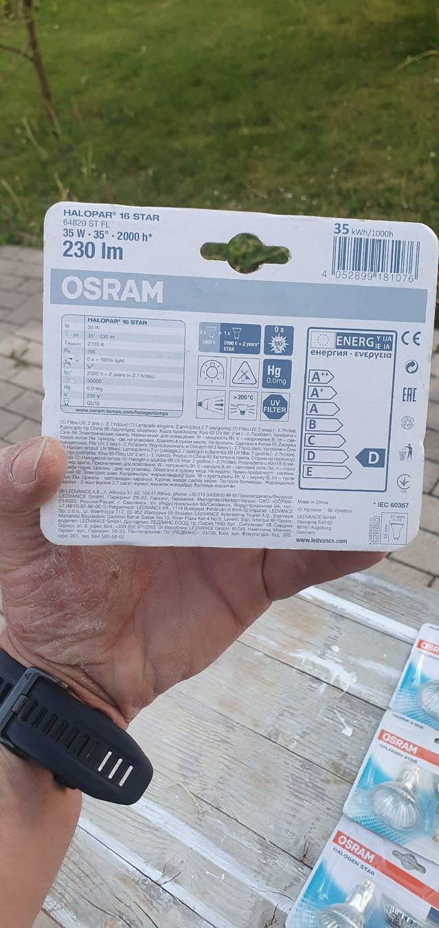 Lampade: Hallogenlampen  – Nuovo e nell'imballaggio originale da Utzenstorf venduto da Filetto 3