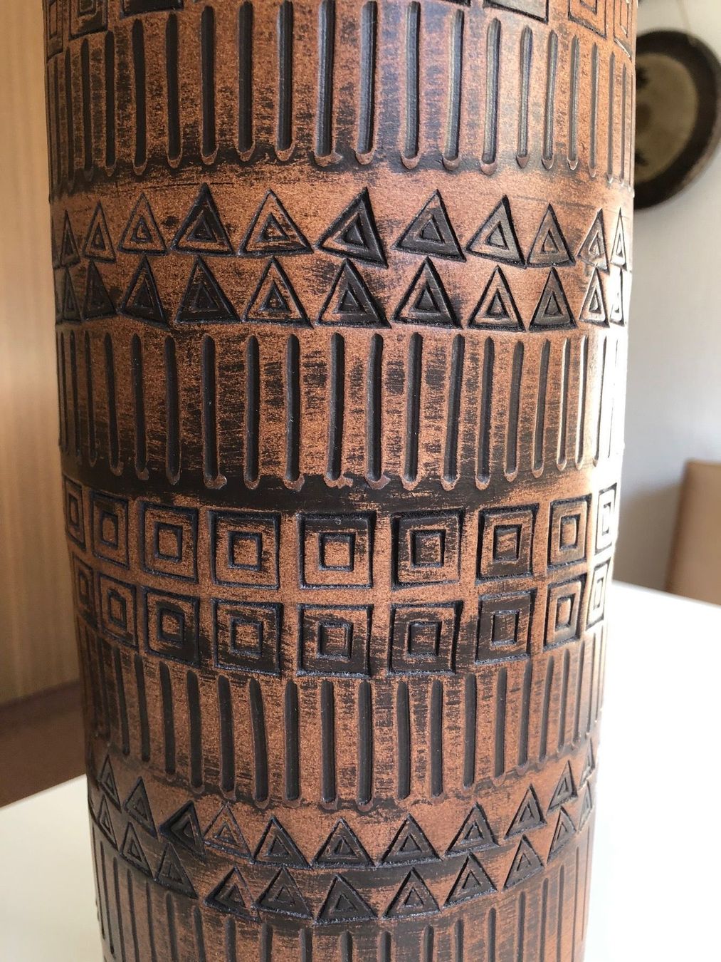 Vasen & Gefässe: Grosse Vase aus Keramik von 1962 – Neu (gemäss Beschreibung) aus Balzers von Kubus 1