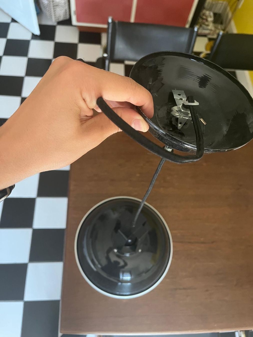 Lampadari & plafoniere: Hängeleuchte Lights & Living Schwarz – Usato da Basel venduto da lea_x6gx 3