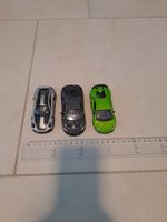 3 Spielzeugautos, Sportwagen, Porsche, Lamborghini