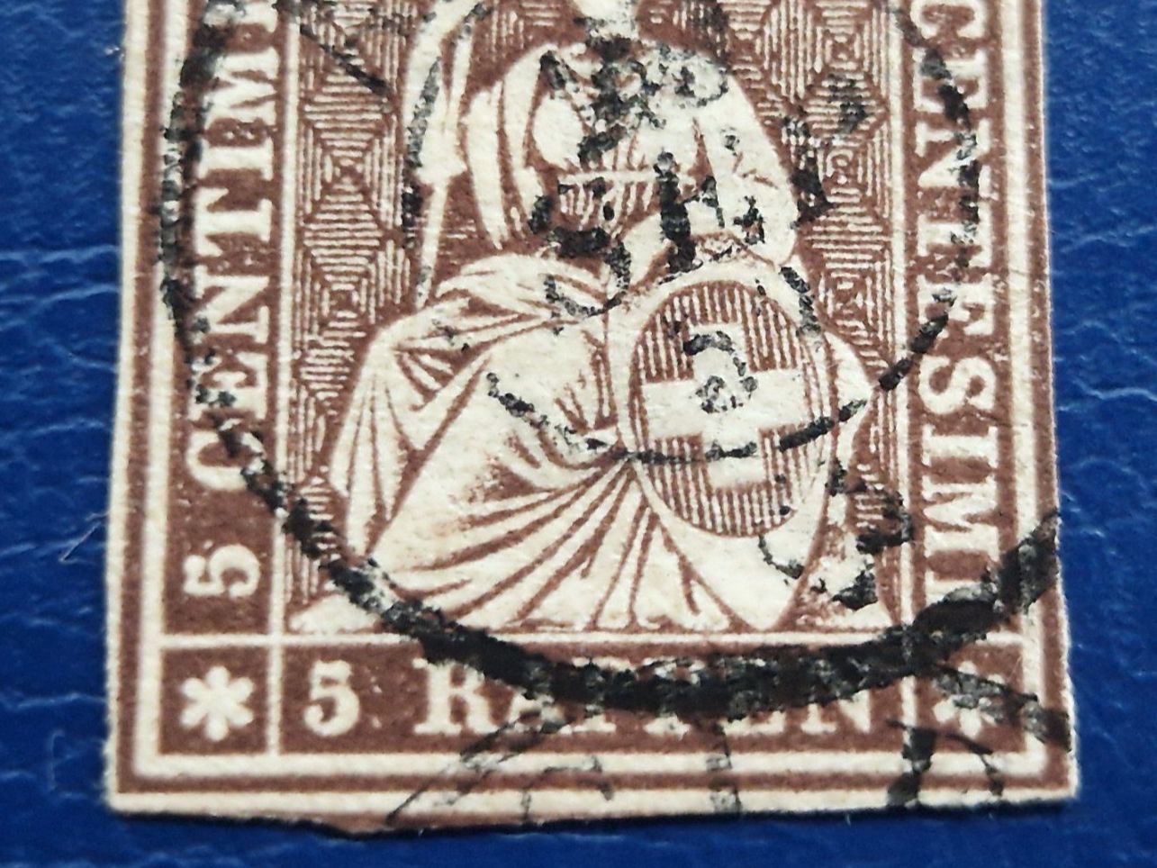 Tous les timbres: Strubel 22D, breite Ränder, ab 1.- – D'occasion à Burgdorf par Glossy01 2
