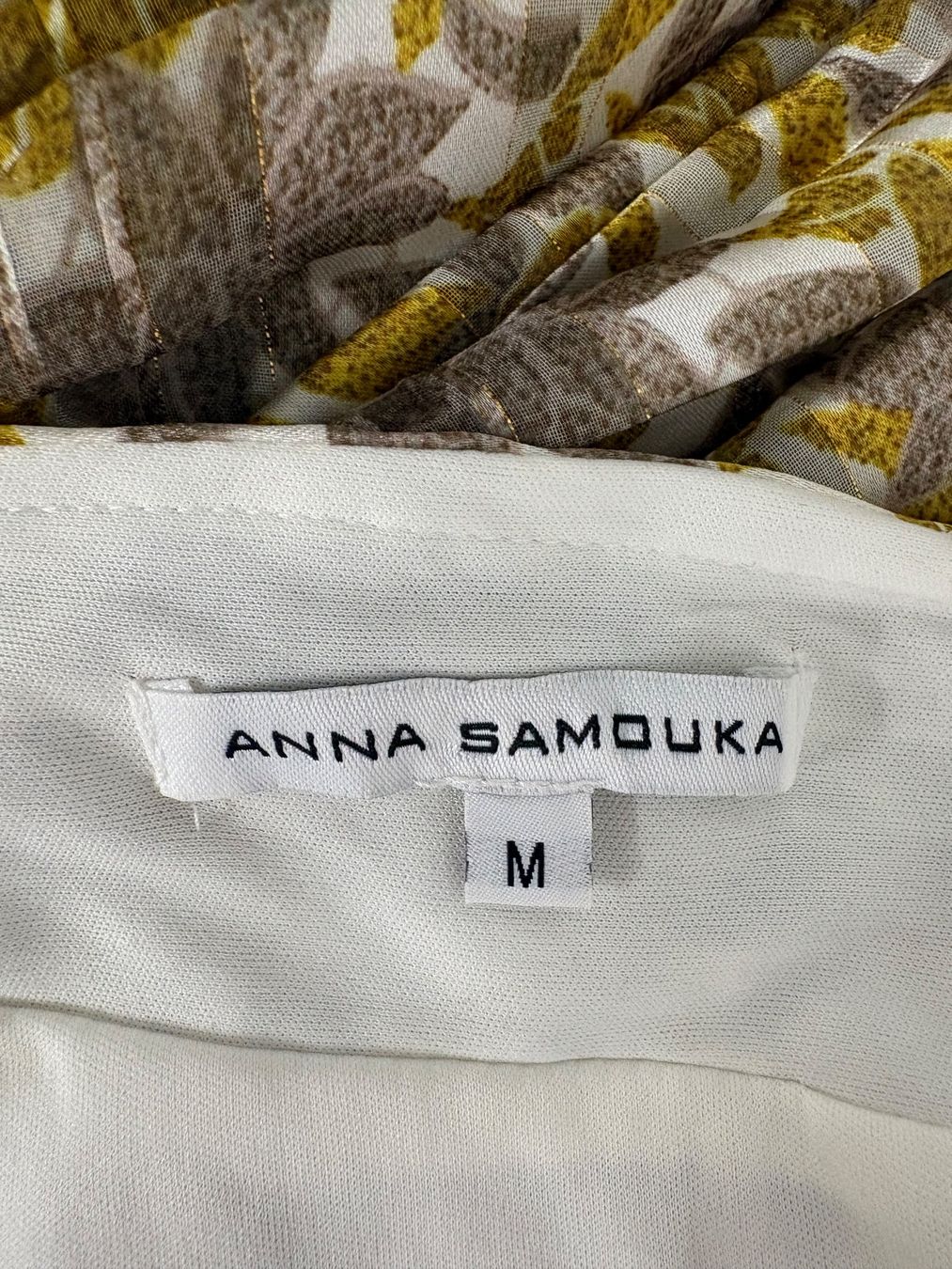 Lotti di vestiti: Anna Samouka Set one shoulder M Maxirock beige Muster Beach – Nuovo (secondo la descrizione) da Regensdorf venduto da secondchancefashion 5