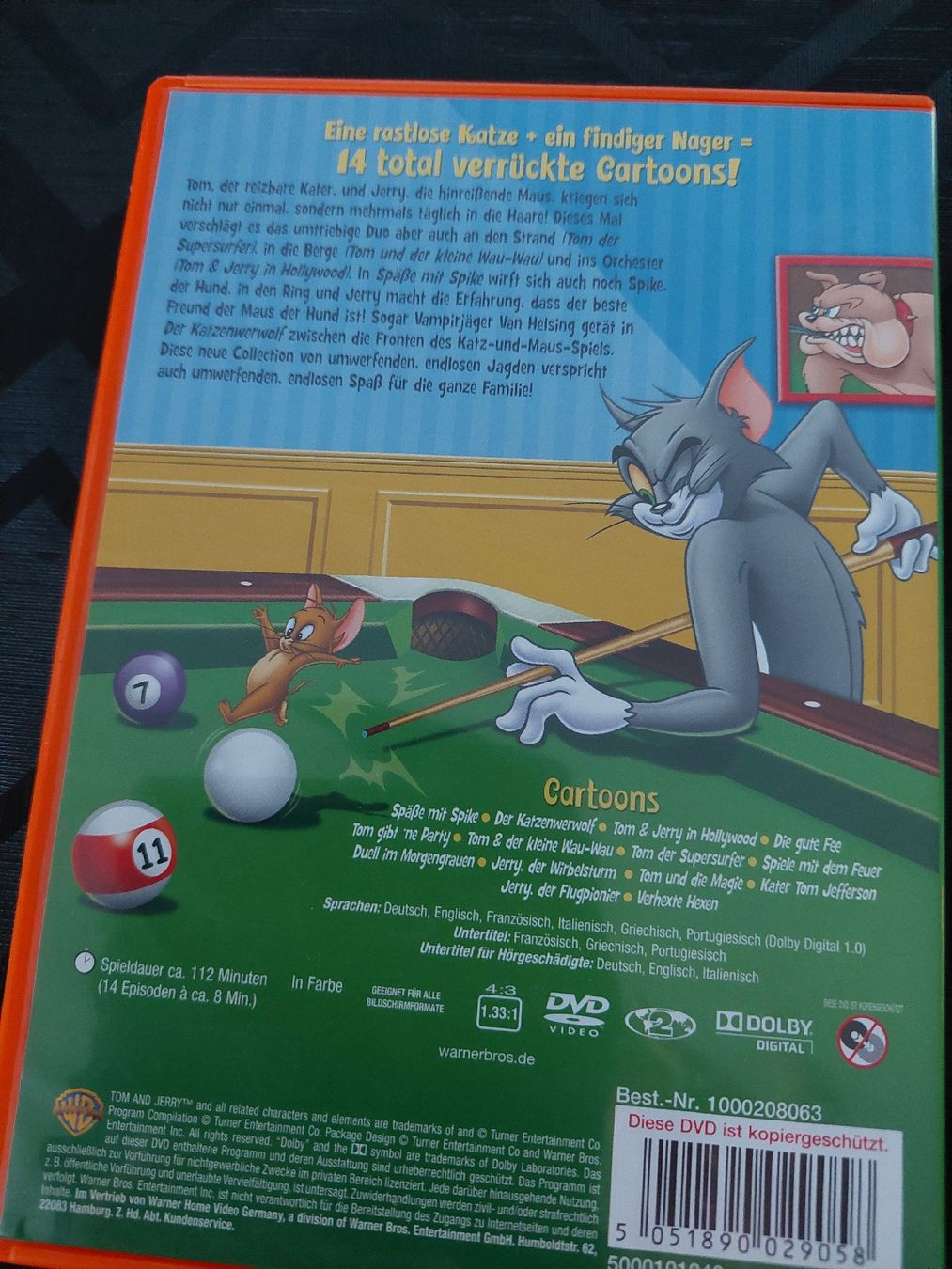 Alle DVDs: Tom und Jerry DVDs  – Gebraucht aus Zetzwil von lanst08 2
