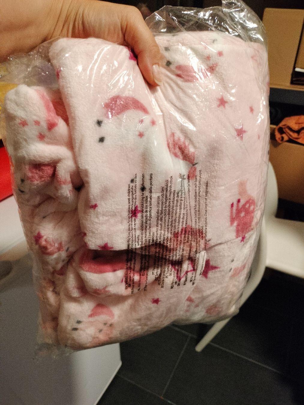 C&A Tute: Jumpsuit Einhorn Einteiler gr 134 Kostüm rosa – Nuovo e nell'imballaggio originale da Gordevio venduto da LadyTicino 2