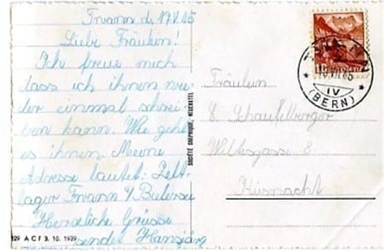 Cartoline postali: Twann – Usato da Ottikon b.Kemptth. venduto da Neptun1974 1