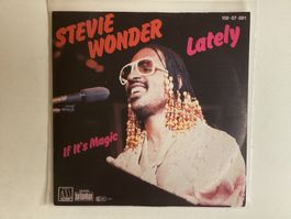 Stevie Wonder Single - Lately / It’s Magic