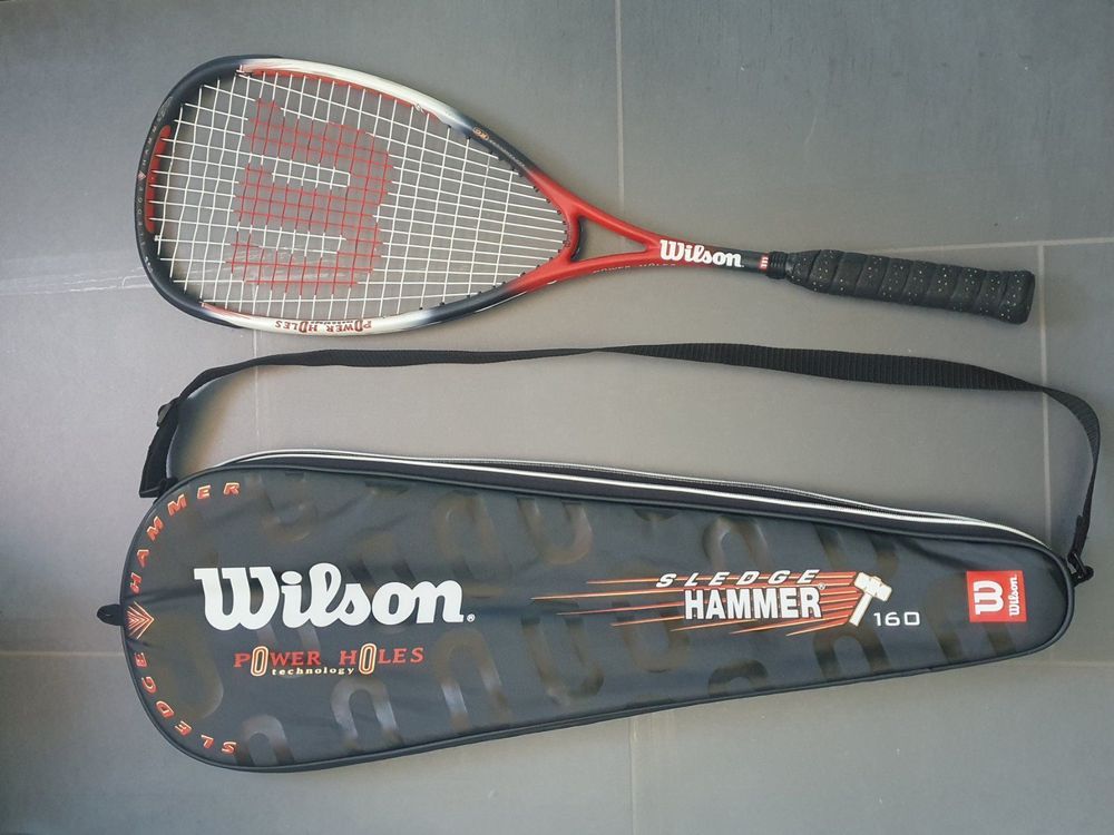 Wilson WRT914830 Raquette de Squash, Haer Tech Lite, Unisexe