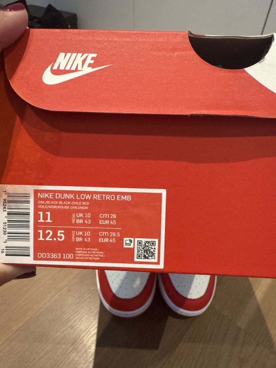 Nike Scarpe da uomo: Nike Dunk Low Retro EMB 75th Anniversary, Taille 45 – Nuovo e nell'imballaggio originale da Mellingen venduto da schiara10 3