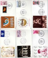6 Stück FDC Frankreich