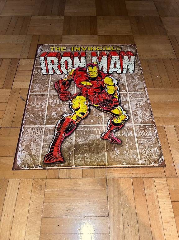 Schilder: 5x Blechschilder Marvel / DC Comics 32 x 40 cm – Gebraucht aus Basel von Ruemli17 1