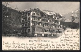 AK Corbeyrier, Hotel Victoria, 1903