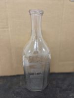 Original Taufflasche 1882 Kuh Bauernhof Motiv antik Sammler