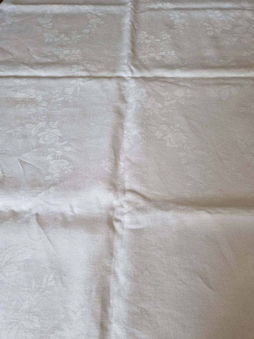 Altra biancheria da tavola: Tischdecke Damast, Monogramm HD, 280x196cm – Usato da Bern venduto da Antikbatik 8