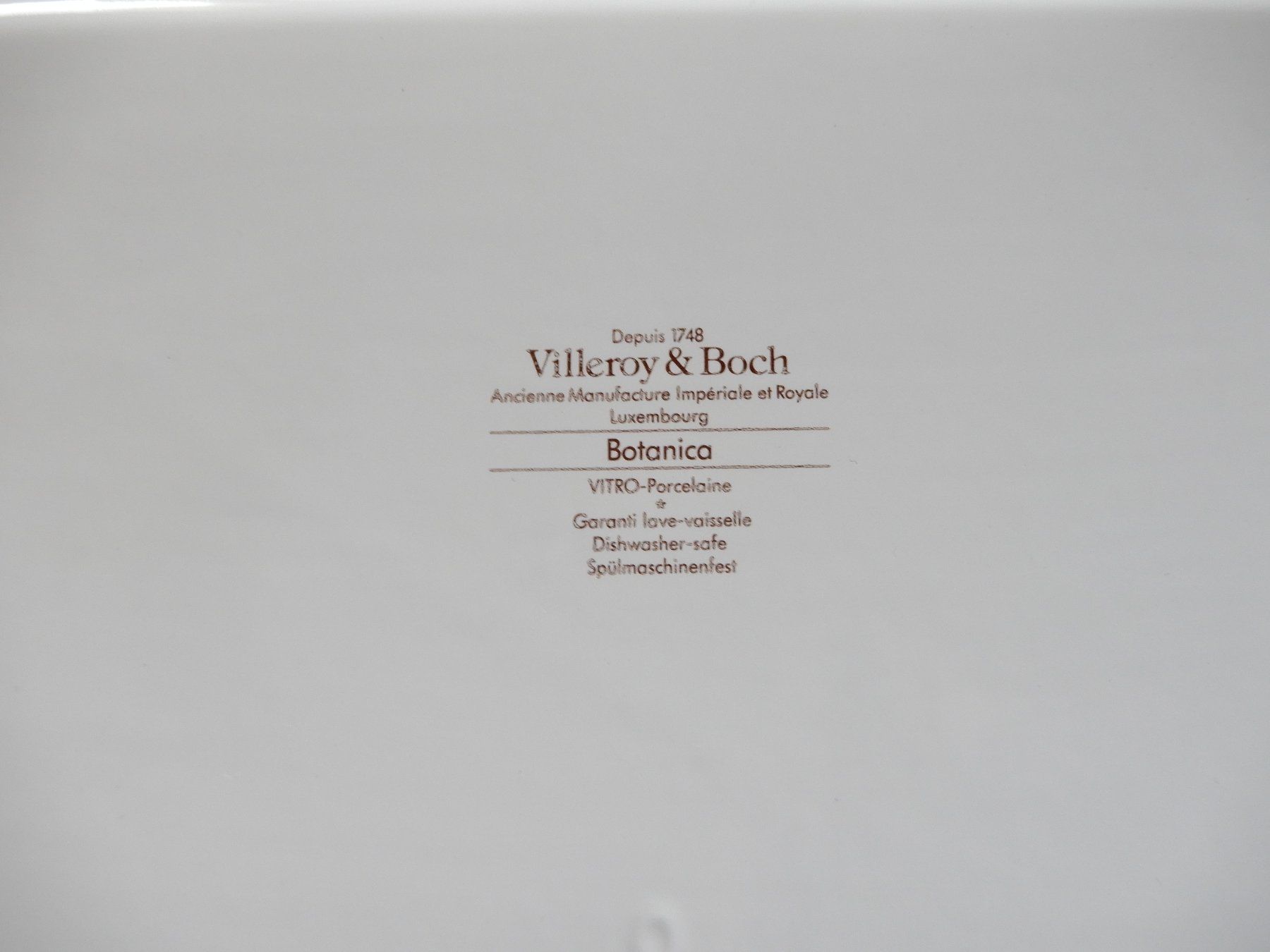 Villeroy & Boch Piatti di portata: Villeroy & Boch Botanica, Fleischplatte 45 cm - – Usato da Senèdes venduto da tintinette43 4