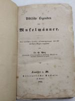 LEGENDEN DER MUSELMÄNNER 1845