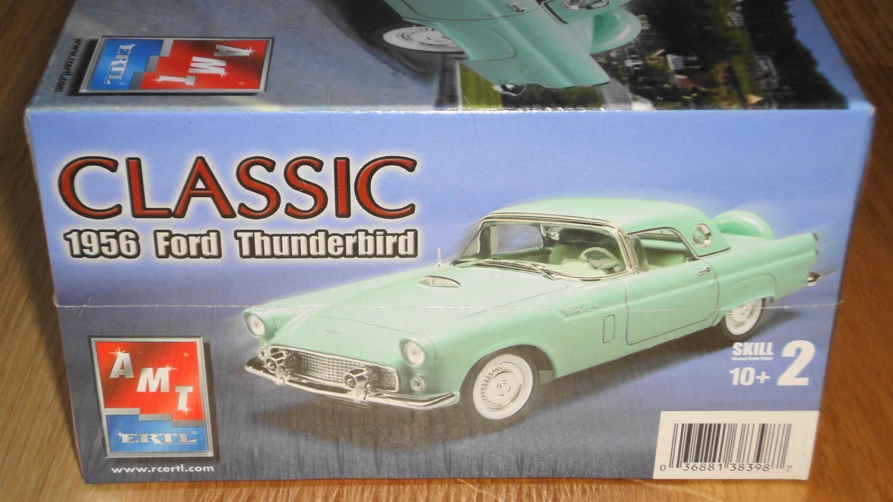Kit di modellismo & Modellini statici: AMT 1956 FORD THUNDERBIRD 1:25 – Nuovo e nell'imballaggio originale da Frümsen venduto da Malibu69 2