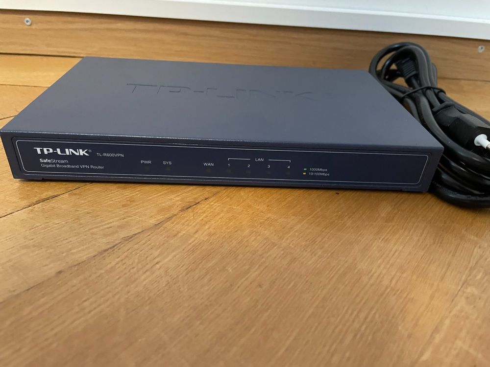 TPLink SafeStream Gigabit VPN Router Kaufen auf Ricardo