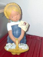 Vintage Jullar Levante Puppe aus Terracotta Raku