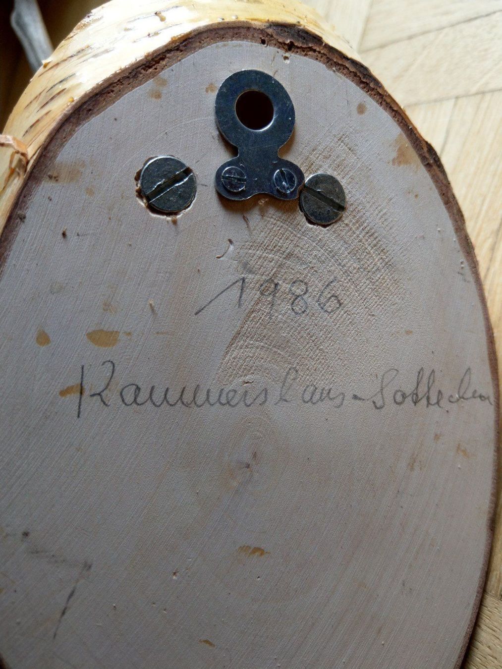 Sonstiges zum Sammeln & Seltenes: Geweih auf Trophäenschild – Gebraucht aus Köniz von Kakadu22 3
