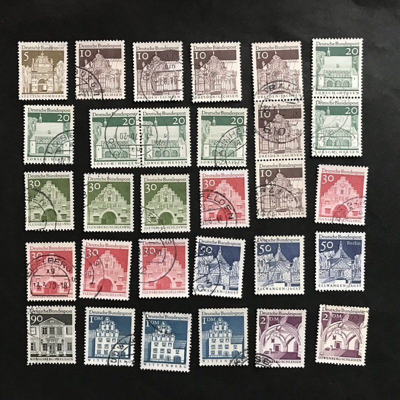 Tutti i francobolli: BRD 1962 - 1975 kl. Sammlung gest – Usato da Uitikon Waldegg venduto da Gooddeal05 1