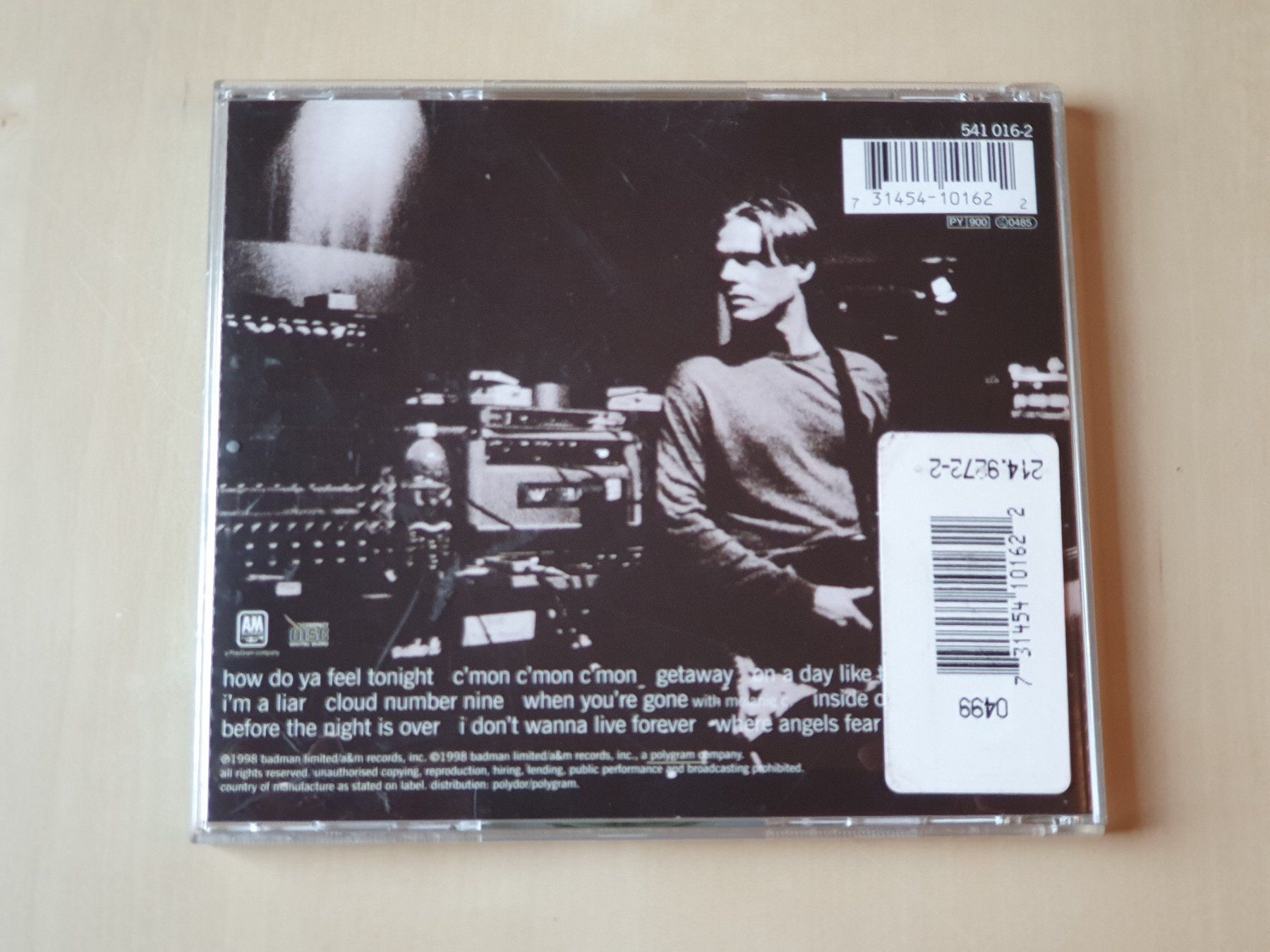 CD: Bryan Adams on a Day like today – Usato da Stansstad venduto da collectorsshop 1