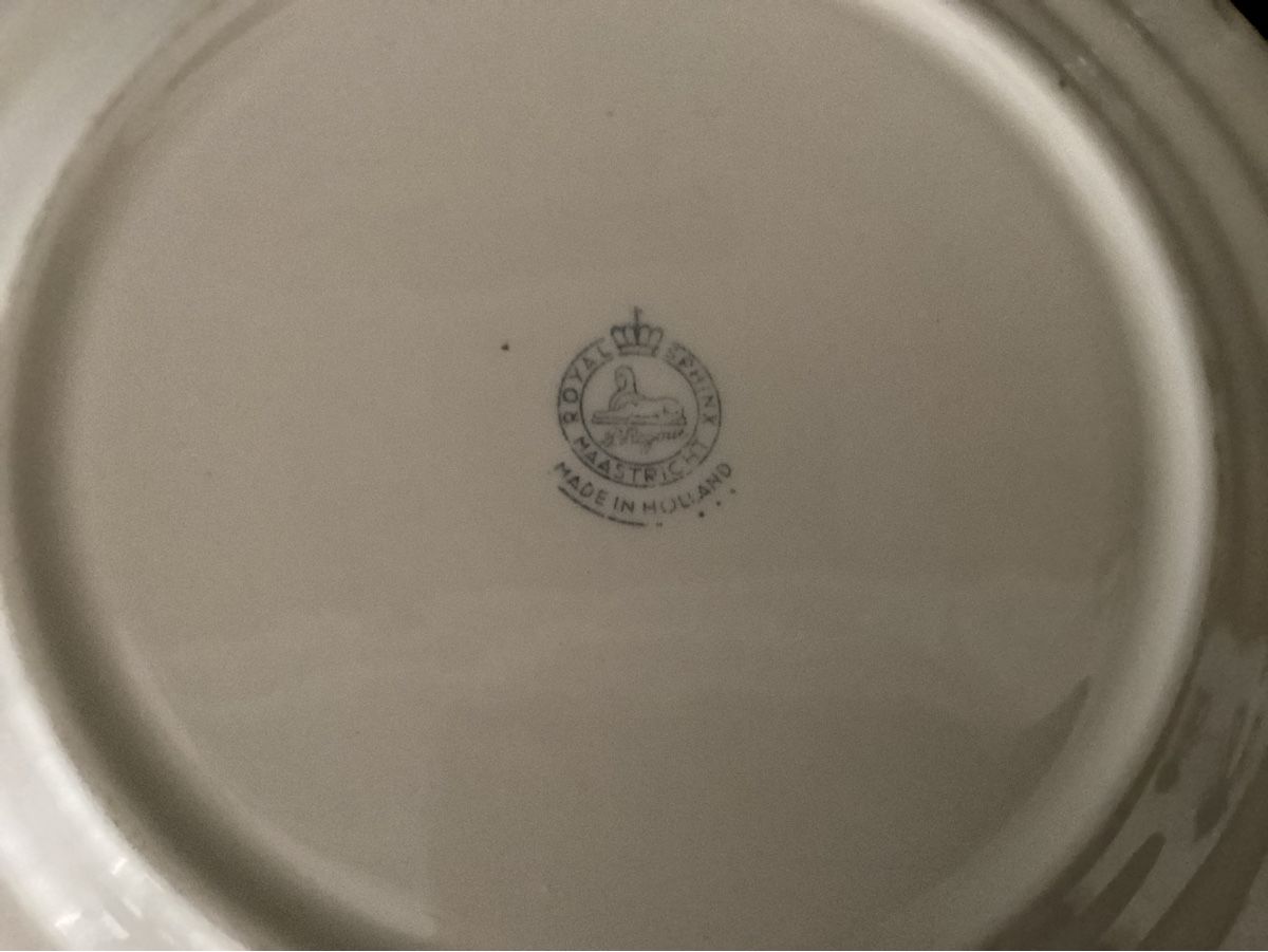 Piatti: Teller Royal Sphinx Maastricht, Sammelstück – Nuovo (secondo la descrizione) da Minusio venduto da scotch111 3