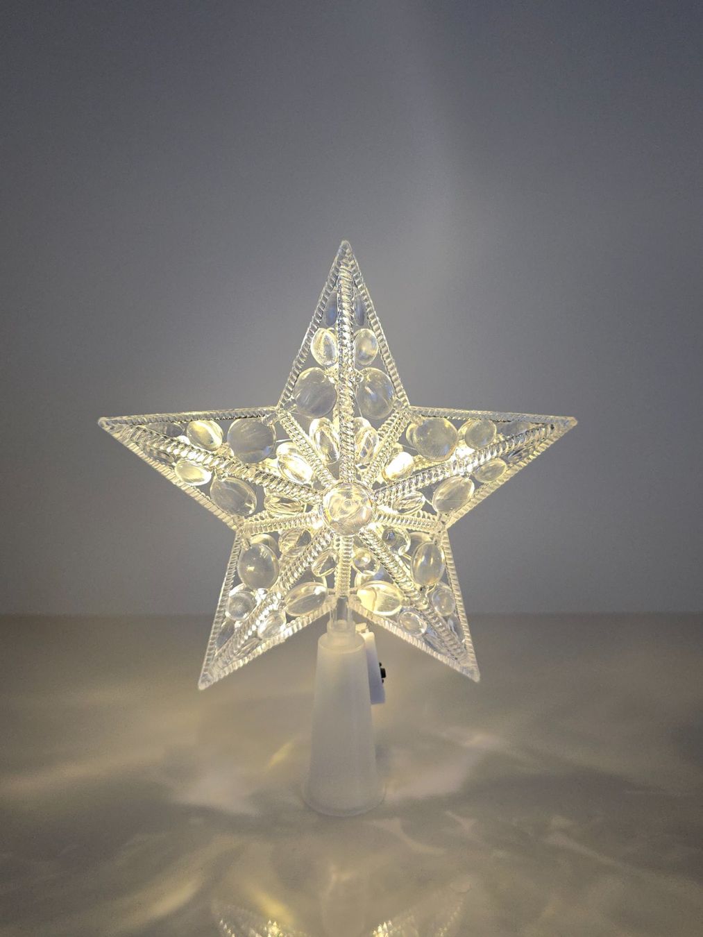 Ghirlande e barre luminose: LED Christbaumschmuck Weihnachtsbaumspitze Stern NEU – Nuovo (secondo la descrizione) da Dättlikon venduto da Wundertuete_